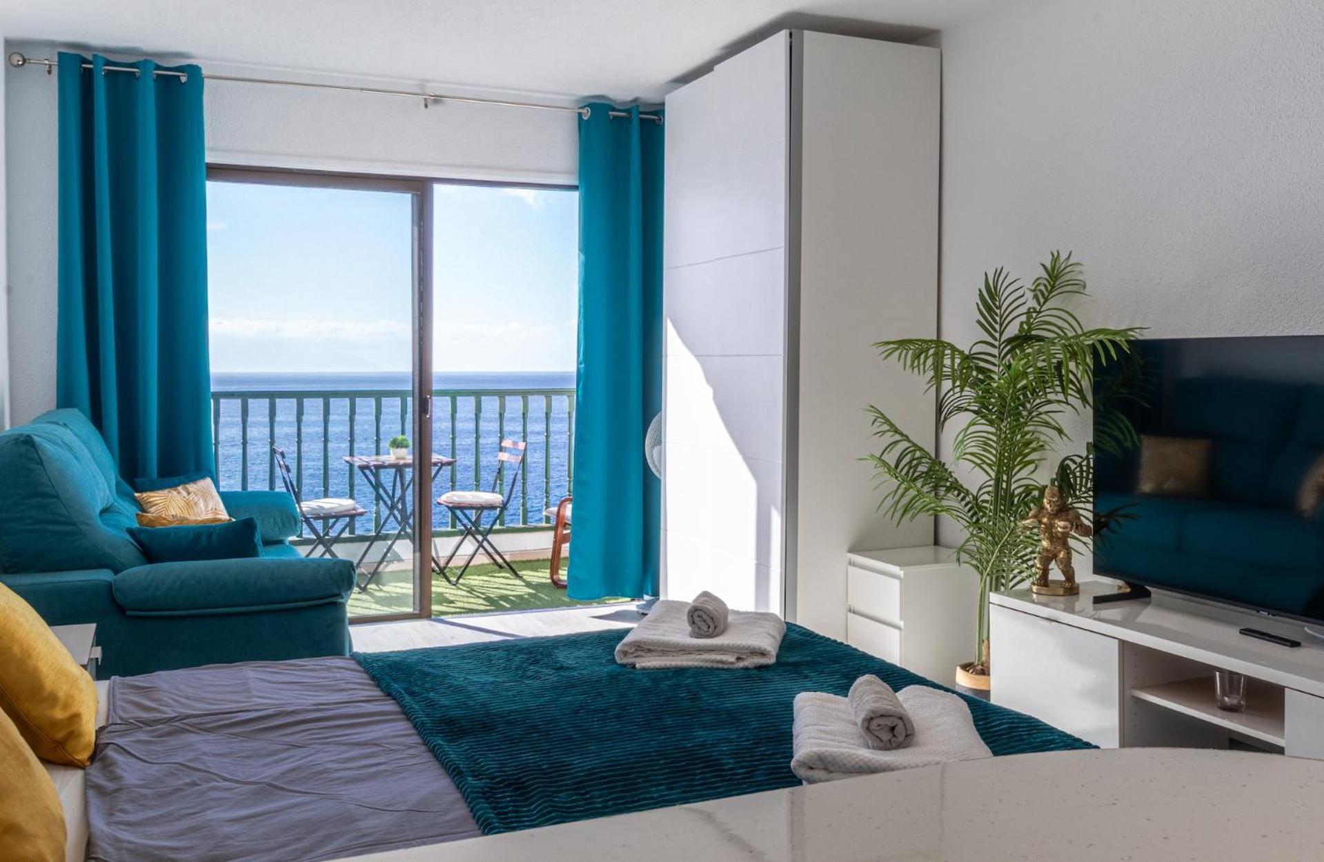 Oceanfront Studio By Dream Homes Tenerife Пуэрто-де-Сантьяго Экстерьер фото